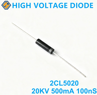Diode haute tension 2CLG5020, redresseur haute tension 20kV 500mA 100nS, diode redresseuse à récupération ultra-rapide pour alimentation de rayons X
