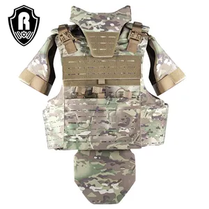 Roewe Ontwerp Oorlog Multifunctioneel Full Body Vest Pe Camo Vest Plaat Carrier Combat Chalecos Tactisch Vest