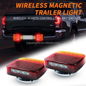 TGZ Norme Européenne <span class=keywords><strong>Feu</strong></span> Arrière de <span class=keywords><strong>Remorque</strong></span> <span class=keywords><strong>Sans</strong></span> <span class=keywords><strong>Fil</strong></span> Magnétique Led Auto Camion Lumière Éclairage Ambiant Voiture Led Feux de <span class=keywords><strong>Remorque</strong></span> - Product Image 2