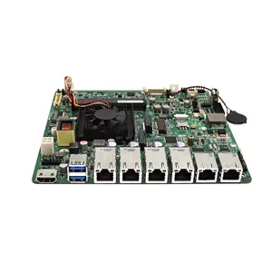 Low Power Intel Core i5 Motion Control 6 PoE Lan Port Embedded Motherboard Integrated MINI ITX Industrial Motherboard