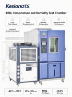 Chambre à température et humidité constantes de 408 L avec protection IP65, précision de 2 %, garantie d'un an - Équipement de laboratoire
