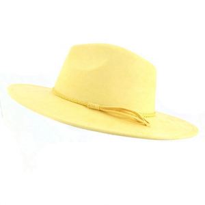 Chapeaux Fedora Vintage de Haute Qualité à Large Bord en Laine 100% Unisexe, Taille Personnalisable pour Fêtes et Pêche - Product Image 3