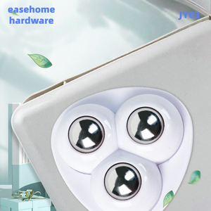 Selbstklebende Universal-Kugelrollen Ohne Bohren Stahlkugel-Trolley Geräuschlose Leichtgängige Möbelrollen Basis-Rollen Easehome JY03 - Product Image 4