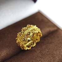 UM JEWELRY - Anneaux tendance en cuivre pur avec zircon - Design minimaliste et élégant - Certifié NGTC - Utilisation quotidienne - Unisexe - Personnalisable