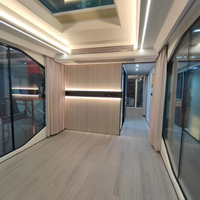 Le plus populaire dans le grand camping en plein air Castel E7 Modèle utilisé Eco Space Capsule Préfabriqué Tiny Container House Beach Cabin