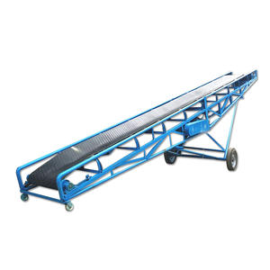 Tahıl/patates için Baisheng tarım mobil konveyör kauçuk bant-ayarlanabilir hız kolay taşıma - Product Image 3