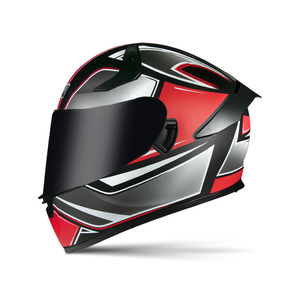 Helm sepeda motor teknologi terkemuka desain modis berbagai pilihan helm wajah penuh - Product Image 4