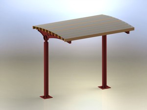 Gran oferta, pérgola personalizada <span class=keywords><strong>para</strong></span> exteriores, Pabellón, poste <span class=keywords><strong>de</strong></span> acero galvanizado en caliente, tubo <span class=keywords><strong>de</strong></span> listones <span class=keywords><strong>de</strong></span> plástico HDPE, Gazebo <span class=keywords><strong>de</strong></span> <span class=keywords><strong>madera</strong></span> <span class=keywords><strong>para</strong></span> jardín - Product Image 4