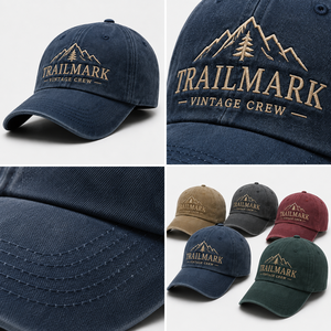 Casquettes de camionneur en coton personnalisées avec dos en maille, ajustables, avec patch logo pour le travail en extérieur - Product Image 4