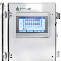 Sistema de Riego Automático Pkydrip con Válvula Solenoide, Control Remoto por Aplicación Móvil, Temporizador y Zonas para Uso Agrícola
