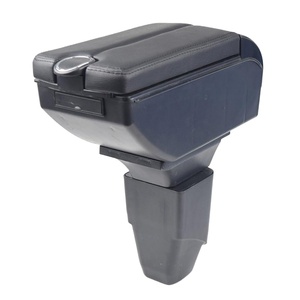 Vdéchirure pour <span class=keywords><strong>PEUGEOT</strong></span> 206 <span class=keywords><strong>207</strong></span> accoudoir intérieur Console centrale boîte de rangement accoudoir décoration de voiture accessoires pièces 2013 - Product Image 1