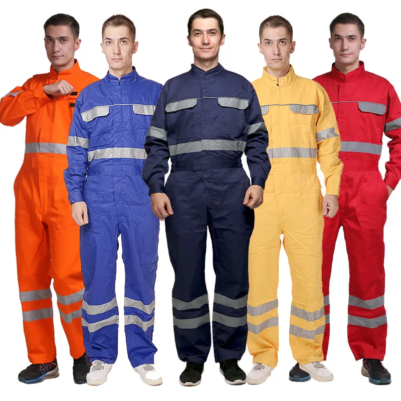 100% Cotton coveralls Customized worker uniform work cloth construction clothes workwear