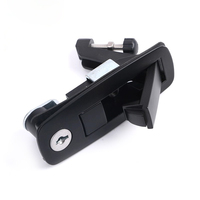 Serrure de porte à bouton-poussoir MS709 Hai Tan, serrures planes avec clé, serrure de coffret de distribution électrique pour bus, bagages, entrepôt