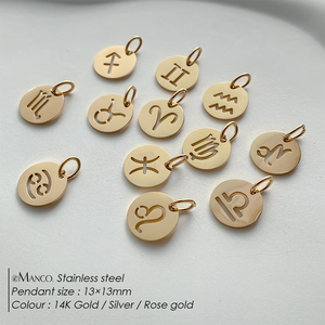 Colgante EManco, Bonito y Colorido, Venta al por Mayor, Joyería y Accesorios para Mujer, Lujosos y Únicos, Dijes de Acero Inoxidable para Banquete - Product Image 2