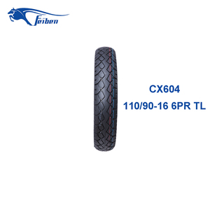 <span class=keywords><strong>Pneu</strong></span> de moto FEIBEN, nouvelle marque, qualité supérieure, 110/90-16 CX604 6PR, caoutchouc, type route - Product Image 5