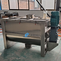 Mélangeur à ruban horizontal en acier inoxydable de haute qualité pour poudres
