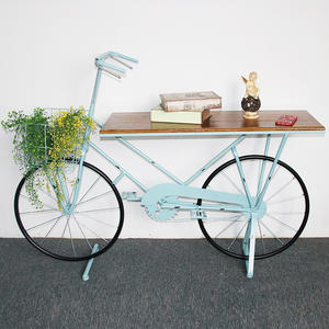 <span class=keywords><strong>Soporte</strong></span> de flores para <span class=keywords><strong>bicicleta</strong></span>, Decoración de mesa Industrial, creativo, grande, Retro - Product Image 4