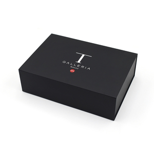 Boîte Cadeau Noire Magnétique sur Mesure en Carton Rigide avec Insert en Mousse, Finition Mate, Échantillon Gratuit pour Vêtement Boîte Pliante - Product Image 2
