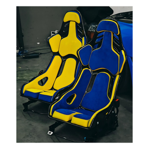 Sièges de course légers DOS de haute qualité en carbone sec, sièges baquet pour tous les modèles de voitures de course, adaptés à la modification de voitures, retour facile - Product Image 1