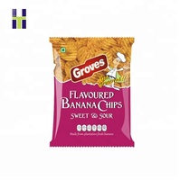 Sacs d'emballage pour chips de pommes de terre en BOPP imprimés sur mesure avec gravure, résistants à l'humidité, pour snacks, avec taille et épaisseur personnalisables