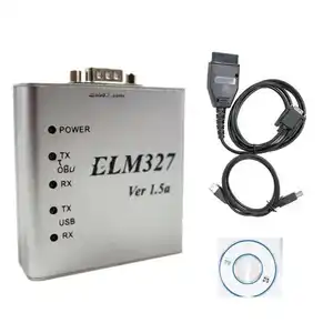 ELM327 אלומיניום v1.5A OBD2 USB רכב אבחון תקלות מכשיר