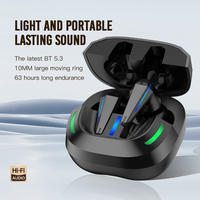 Écouteurs intra-auriculaires TWS ODM OEM de haute qualité avec écran LED, petits écouteurs sans fil avec indicateur de batterie numérique, chipset JL