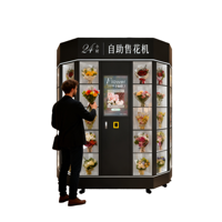 Distributeur automatique de fleurs avec surveillance de l'humidité en temps réel et isolation thermique