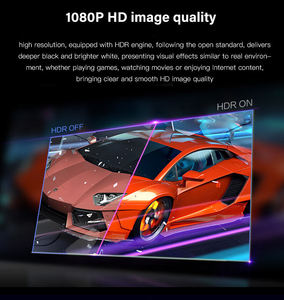 Vente directe d'usine, moniteur de jeu sans cadre plat 27 pouces 1k 100Hz, temps de réponse rapide, moniteur de bureau - Product Image 4