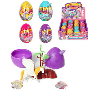 Ensemble de petits modèles de <span class=keywords><strong>chiens</strong></span>, <span class=keywords><strong>chats</strong></span>, dragons <span class=keywords><strong>et</strong></span> dinosaures en plastique, jouets surprises, œufs mystère - Product Image 4