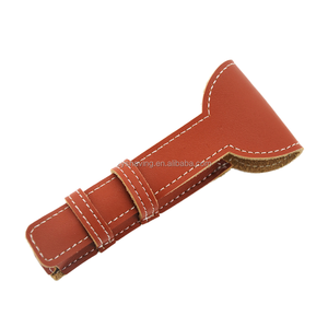 Rasoir de sécurité à double tranchant avec manche long en bois, étui de voyage - Product Image 1