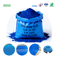 Poudre de Pigment inorganique en oxyde de fer, rouge, noir, jaune, vert, bleu, bon prix, pour les carreaux de béton, les briques de ciment