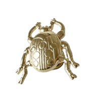 Poignées de meubles et boutons de tiroirs en métal en forme de feuille, design moderne, finition bronze noir plaqué pour cuisine et armoire