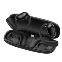 Écouteurs sans fil Bluetooth à oreille ouverte, longue autonomie, avec crochets d'oreille, pour le sport, casque HiFi stéréo pour le gaming