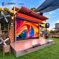 Écran LED de location intérieur/extérieur LEDORA P3.91 500x1000mm 4K HDR10 étanche IP65 Taux de rafraîchissement 7680Hz pour événements et expositions