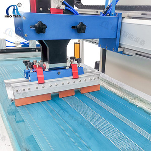 Haotian Screen Printing Machine S-50110 Manual Monochrome Flatbed 1 Station AC 220 V - Product Image 2