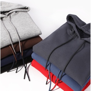Sweat à capuche épais pour homme 100 % coton doublé polaire, couleur unie, grande taille, chaud et confortable pour l'automne et l'hiver, vente en <span class=keywords><strong>gros</strong></span> transfrontalière - Product Image 6