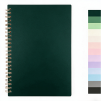 Carnet de notes, agenda, planificateur de haute qualité en gros, format A4 A5, couverture rigide, spirale, avec logo personnalisé
