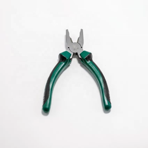 <span class=keywords><strong>Pince</strong></span> multifonction dentelée en acier au carbone forgé de 6 pouces pour réparation électrique DIY, personnalisable OEM, coupe-fil - Product Image 1