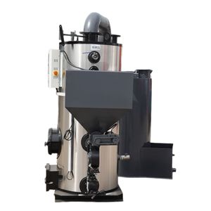 Log Madeira Biomassa Demitido Pequena Caldeira de Vapor De Carvão Vertical 100kg 200kg 300kg 500kg 1000kg Industrial Fornecido de Baixa Pressão - Product Image 1