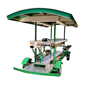 Vélo de bar à bière électrique avec assistance au pédalage pour excursions, idéal pour les fêtes et le tourisme - Product Image 5