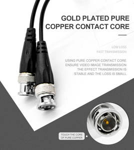 Balun de Video 2MP 5MP 8MP para Par Trenzado 400M, Conector BNC para Cámara, Monitor, Plástico ABS, Transmisión Eficiente - Product Image 3