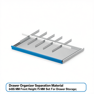 Fami <b>Drawer</b> Organizer Separation Material 64X36 MM Front Height 75 MM Set For <b>Drawer</b> Storage - Product Image 3