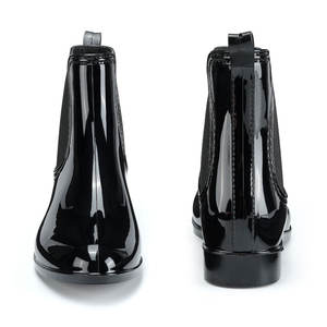 <span class=keywords><strong>Botas</strong></span> <span class=keywords><strong>cortas</strong></span> impermeables <span class=keywords><strong>de</strong></span> PVC para mujer, zapatos antideslizantes <span class=keywords><strong>de</strong></span> uso diario, botines <span class=keywords><strong>de</strong></span> <span class=keywords><strong>lluvia</strong></span>, Chelsea, venta al por mayor - Product Image 2