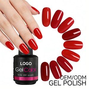 Vernis à ongles gel couleurs mélangées de qualité supérieure, longue tenue, haute pigmentation, vente en gros OEM, vernis à ongles gel UV LED à retirer par trempage - Product Image 1
