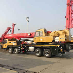 100 tonnes utilisées pour la grue de camion STC1000 avec pièces hydrauliques d'origine Moteur à engrenages de pompe à moteur et roulement pour la construction - Product Image 1