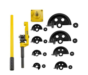 Máquina dobladora de tubos de alta calidad, herramienta dobladora de tubos de cobre y hierro, dobladora Manual de tubos, acero inoxidable, 6T, 3/8-1 pulgadas, 2017 - Product Image 6