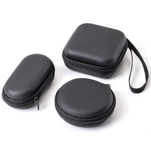 Custom Casual EVA Waterproof Shockproof Dustproof Zipper Earphone Organizer Storage <b>Case</b> for <b>Outdoor</b> <b>Use</b> - Product Image 1