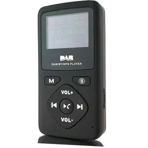 Ücretsiz örnek DAB-P7 taşınabilir cep çok fonksiyonlu DAB dijital radyo MP3 oyuncu