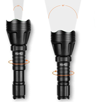 Senter LED Isi Ulang Aluminium NEW B158B-Pro VCSEL 850nm 940nm IR Illuminator untuk Berburu Malam