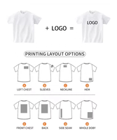 T-shirt Homme Col Rond Manches Courtes OEM/ODM Couleur Unie Simple Ample Décontracté Hauts Vente Chaude Personnalisation Gratuite Vente en Gros